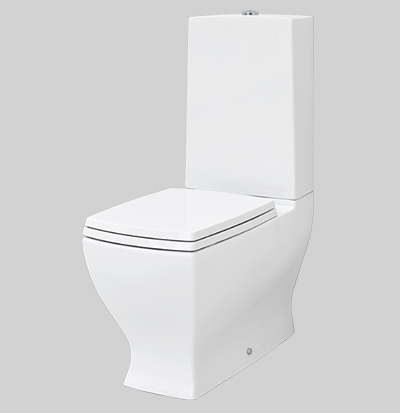 Jazz back to wall close-coupled wc whith without decor