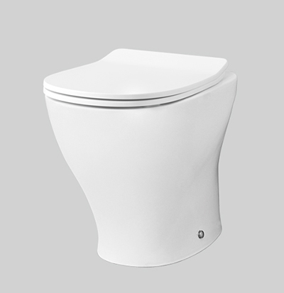 ten wc with floor drain white -without decor