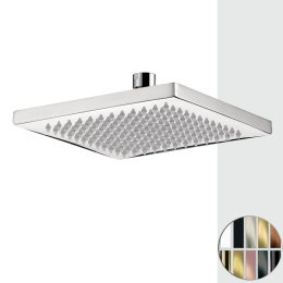 SQUARED SHOWER HEAD IN CP BRASS