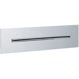 SOFFIONE/BOCCA CASCATA INOX SQUADRATA