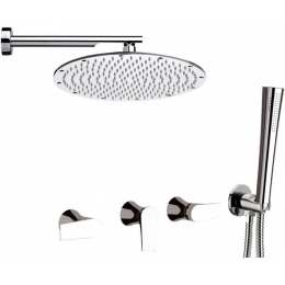 DIVA BUILT IN BATH MIX W/SHOWER HEAD+HAND