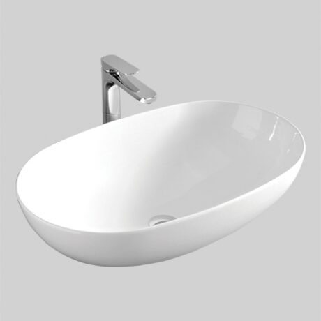 LA CIOTOLA COUNTER WASHBASIN 70X44 WHITE - WITHOUT decor