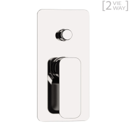 BUILT IN DIVERTER MIXER TYPE NICKEL BRUSH FINISH