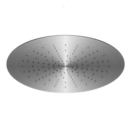 STAINLESS STEEL CEILING SHOWER 340MM ANTILIMESTONE SYSTEM FIXED JET.FIXING SYSTEM WITH SPRINGS CHAPAGNE STAINLESS