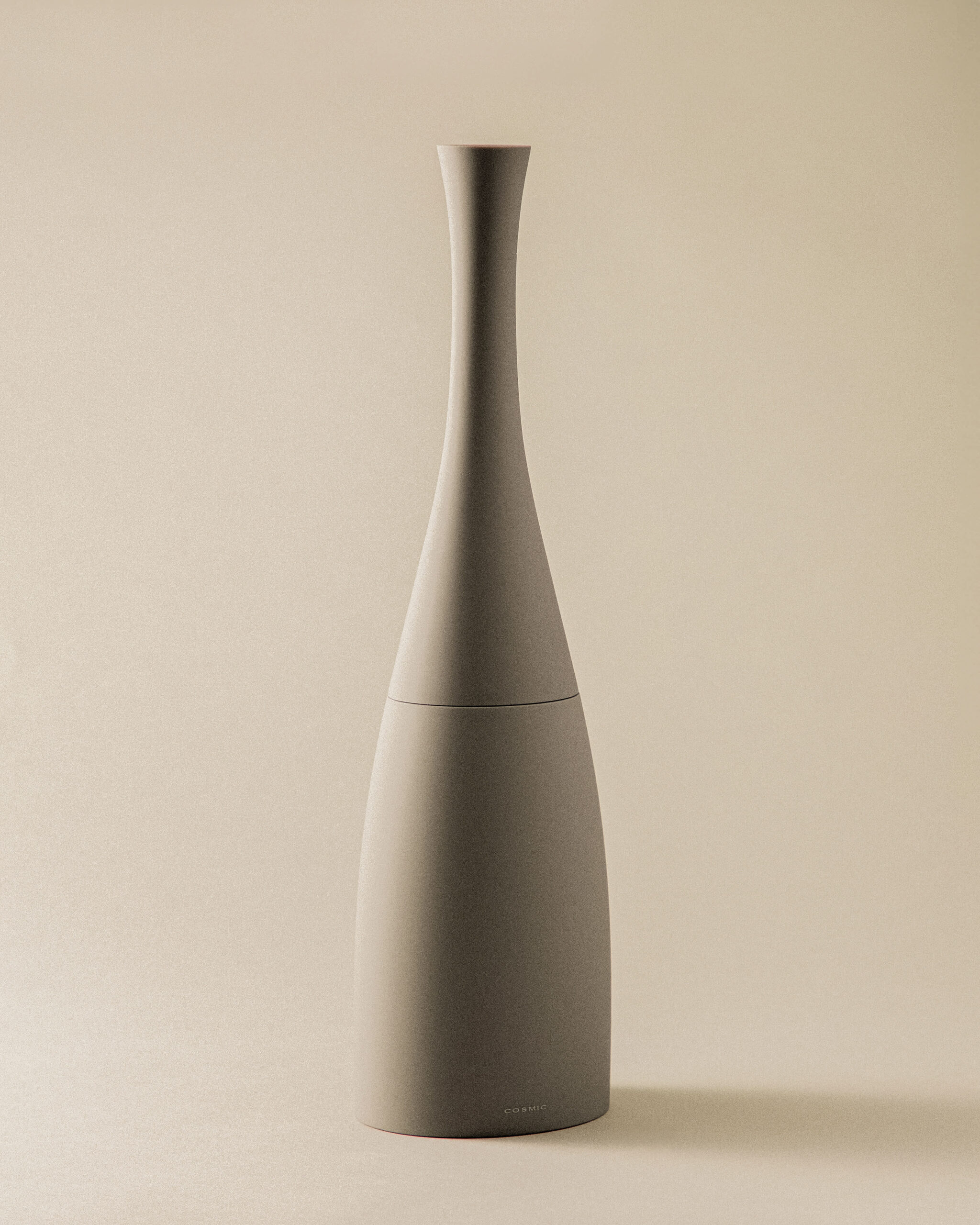FREE STANDING TOILET BRUSH SOFT GRY (10X9X38)