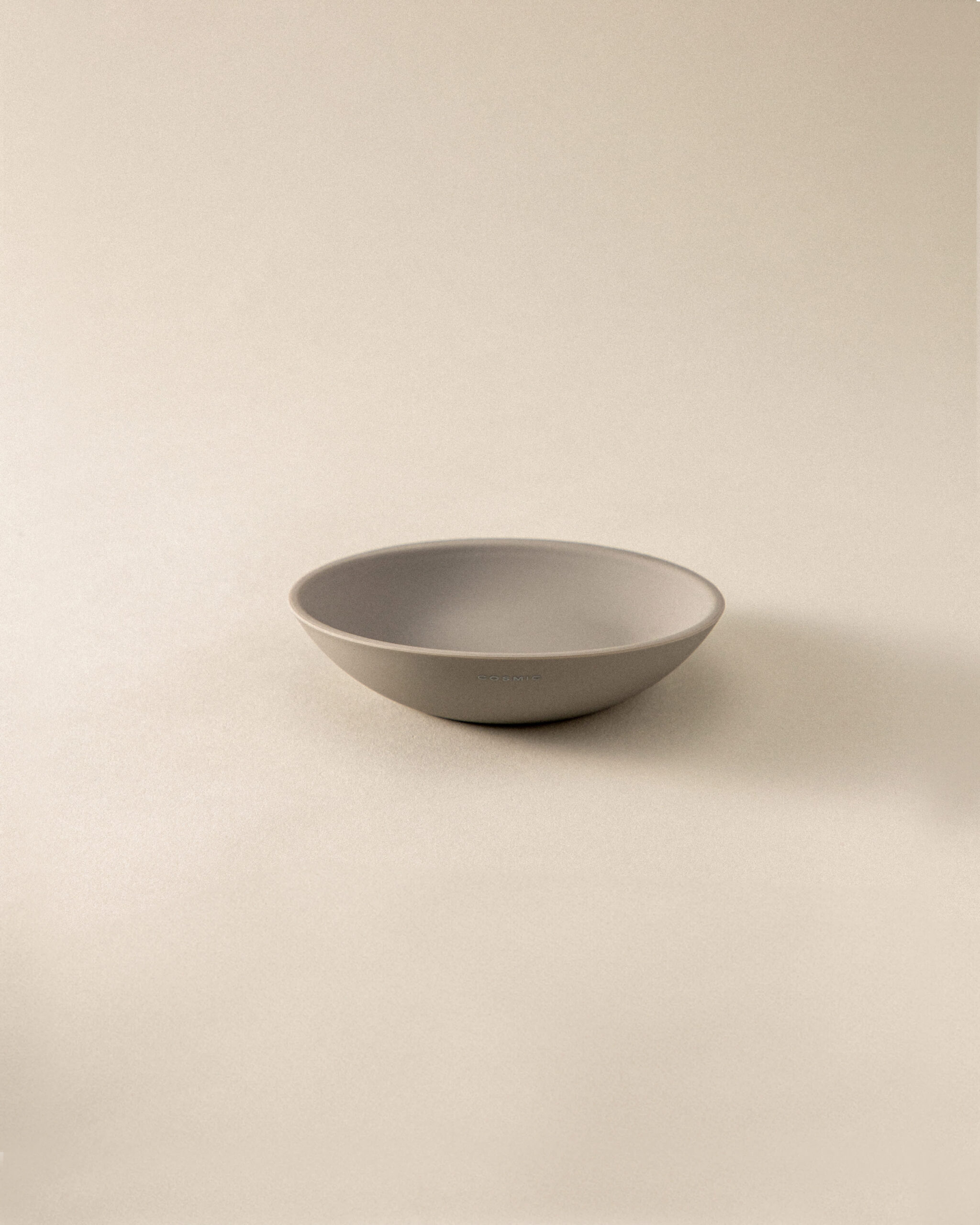 FREE STANDING SOAP DISH SOFT GRAY (13X10X3)
