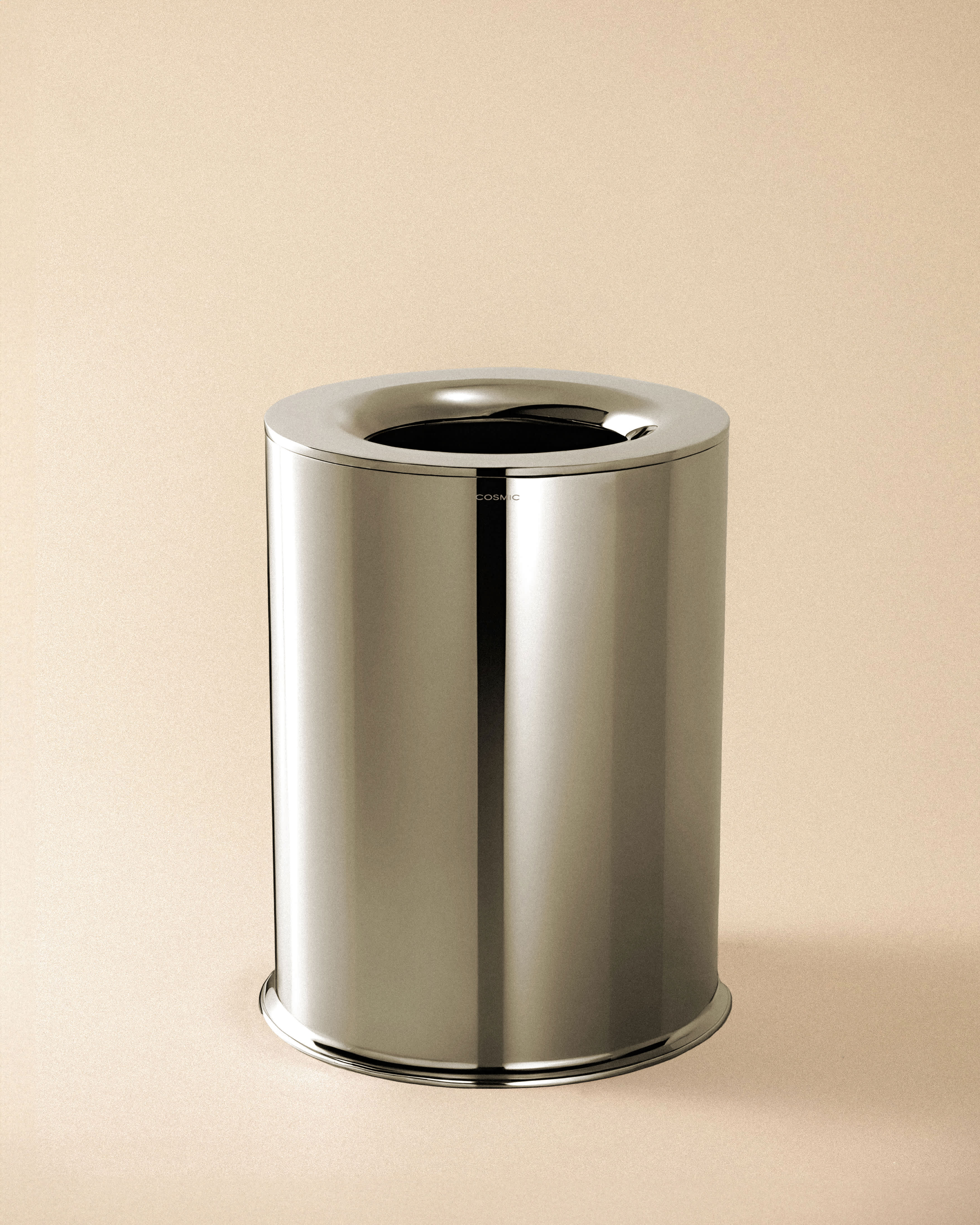 WASTE BIN (19X20X26) CHRM