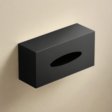 TISSUE BOX SOFT BL (MAT BL) (26X9X13)