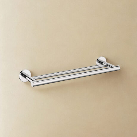 DOUBLE TOWEL RACK 3 CR (45X13X5)