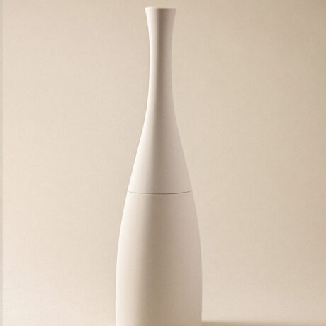 FREE STANDING TOILET BRUSH SOFT STONE (9X38X10)