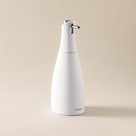 SOAP DISPENSER SOFT WH (6X8X19) 300ML
