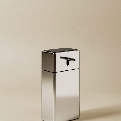 FREE STANDING SOAP DISPENSER CR-BL (8X7X16)225ML
