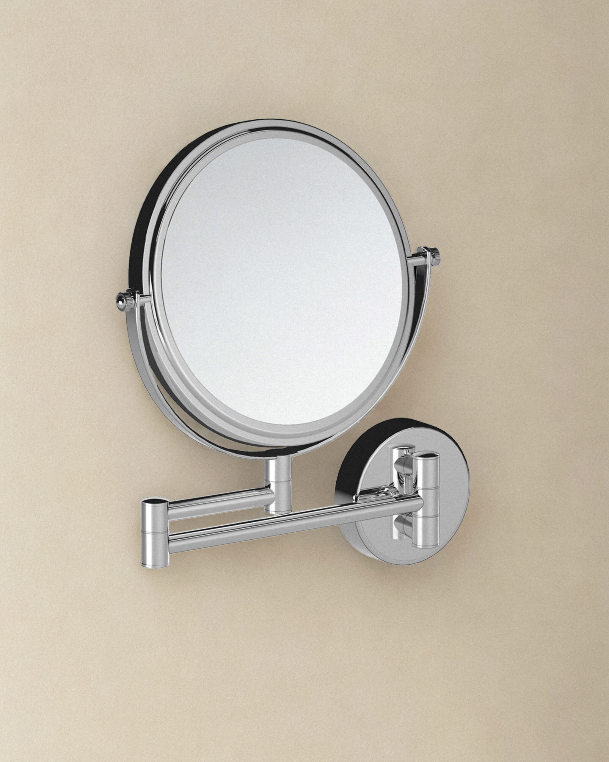 WALL MAGNIFYING MIRROR CR (26X27X3)