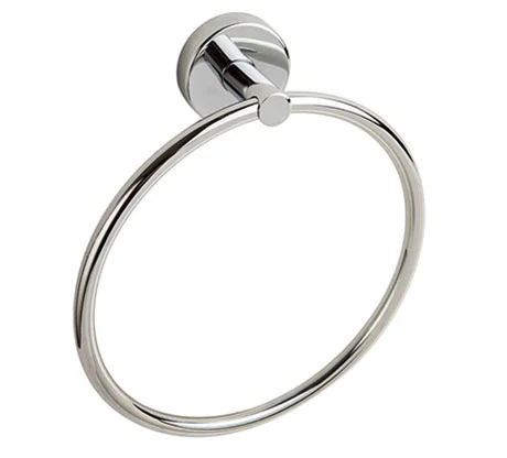 DROP TOWEL RING ROUND-CHROME