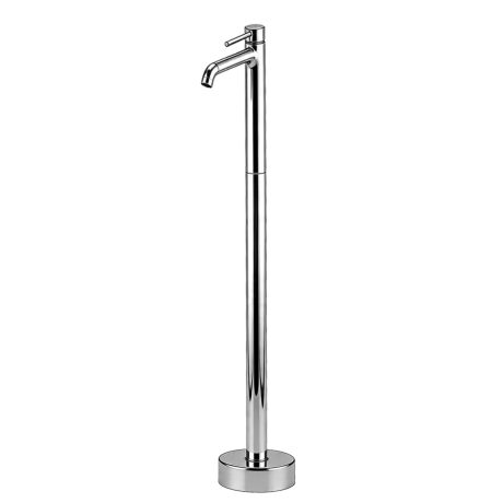 STILO FLOOR MOUNTED WASH-BASIN MIXER WITH 1"1/4 CLICK CLACK WASTE