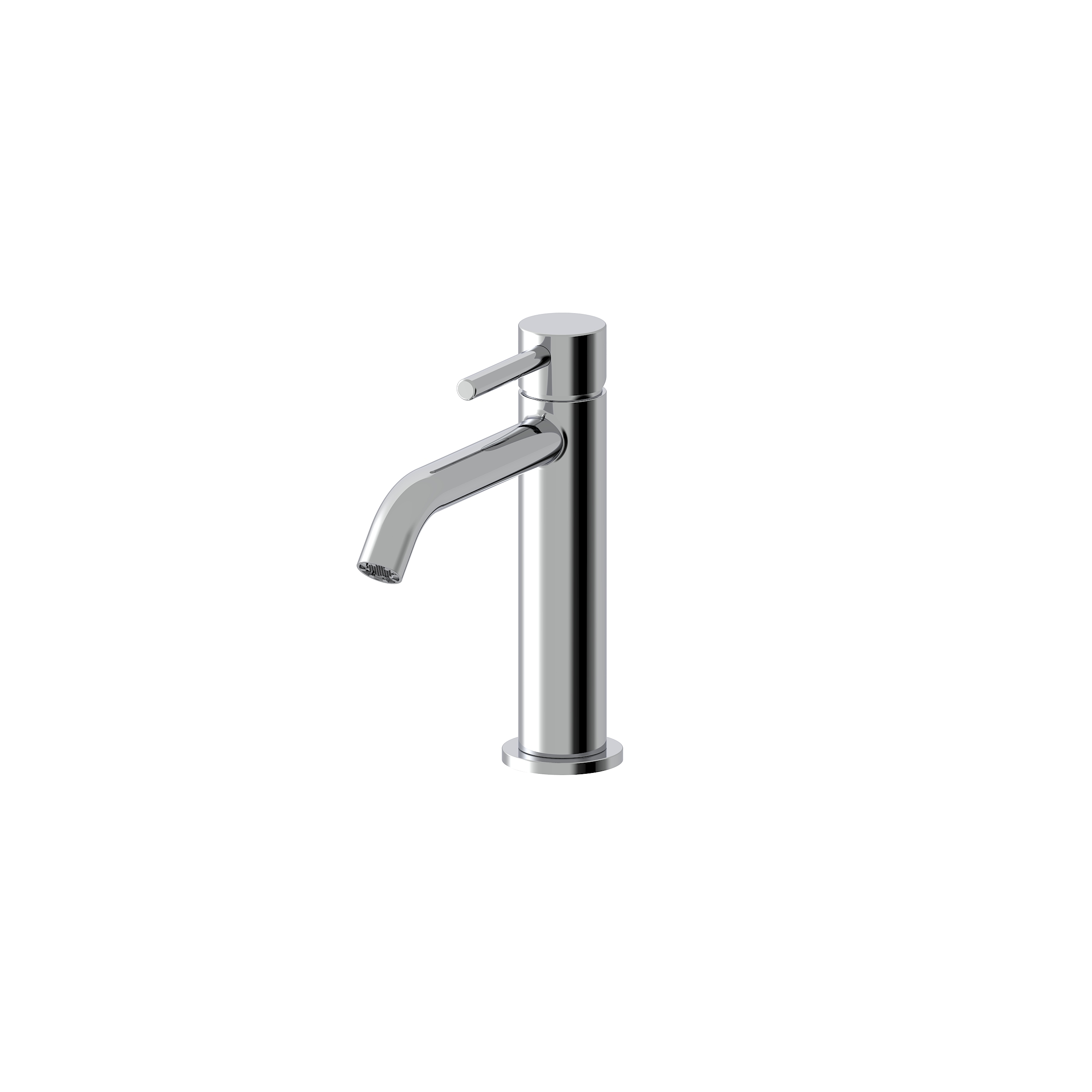 STILO MONO WASH-BASIN MIXER MEDIUM WITHOUT WASTE