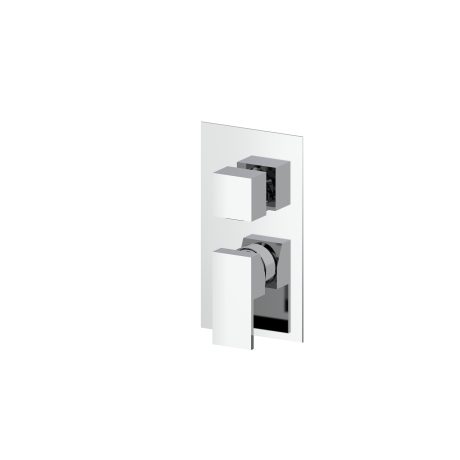 QUADRO EXTERNAL SET FOR 3 WAY BUILT IN SHOWER MIXER
