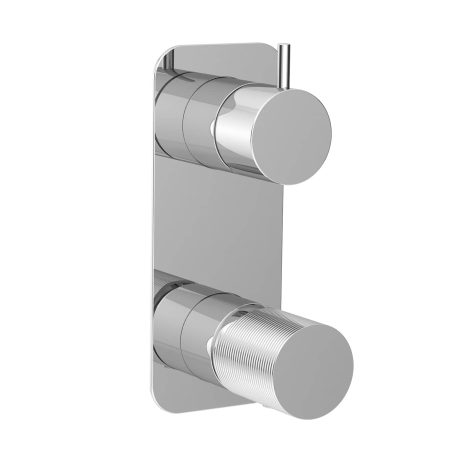 Mylos External Parts For Wall Shower/Bath Mixer 3 Ways With Diverter Distance Mm 100- Bevel Plate