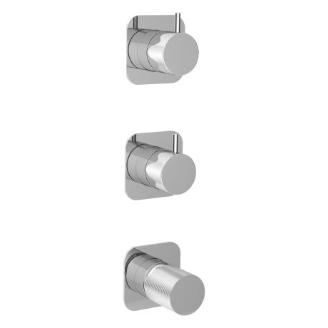 Mylos External Parts For Wall Shower/Bath Mixer 4 Ways With Diverter Distance Mm 120