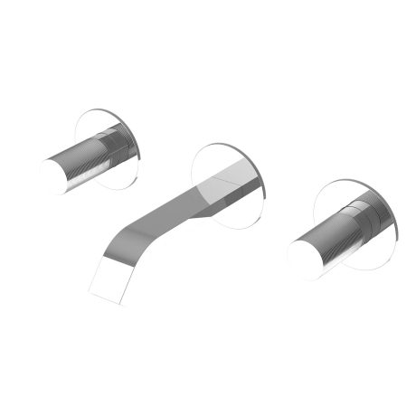 Mylos External Parts For 3 Holes  Wall Washbasin Mixer