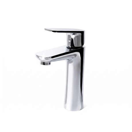 Indy Wash Basin Mixer Tall Without Waste