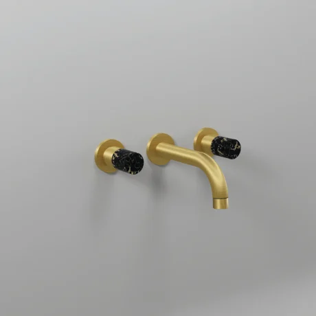 Aqua Marble Wall basin mixer with 172 mm spout and built-in connection