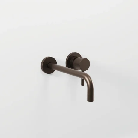 On Built-in basin mixer with ? 18 mms., 229 mms.long spout complete with built-in connections