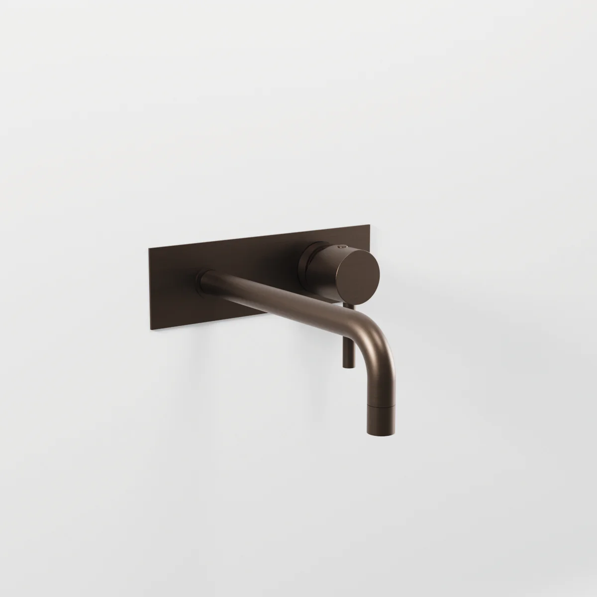 On Built-in basin mixer with 229 mms spout on plate