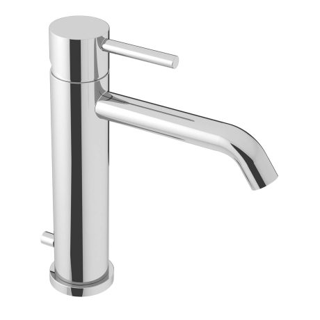 Mediuum Washbasin Mixer With 1"1/4 Pop-Up Waste